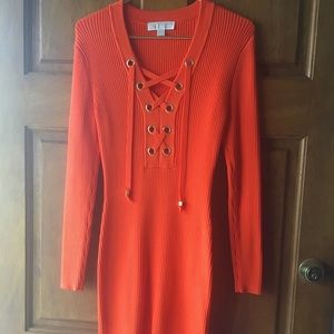 Michael Kors Lace-Up Dress (Medium) worn 3 hours